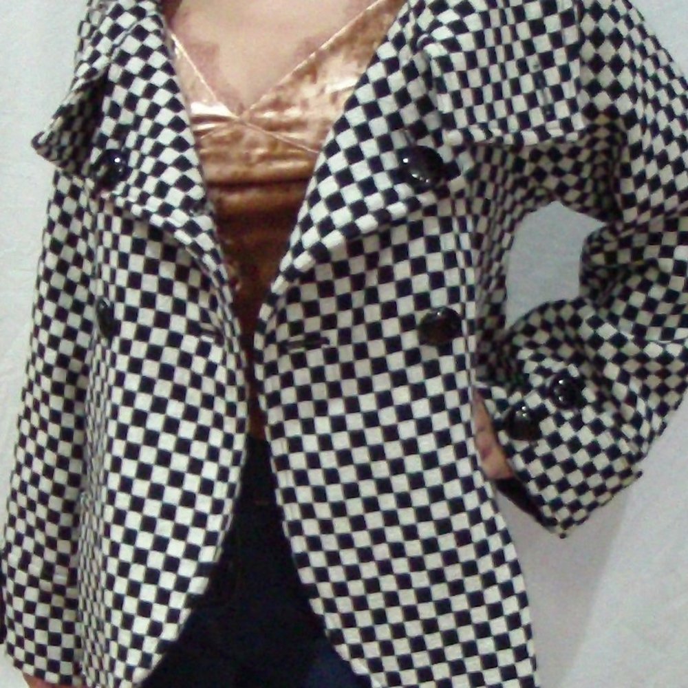 Ben Sherman checkered coat